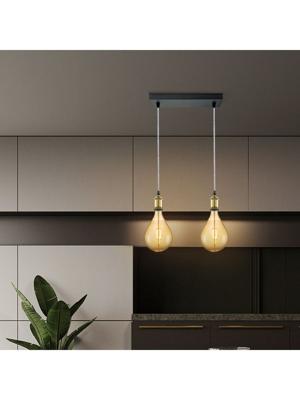 Strijkijzersnoer 3-aderig per meter wit/zwart