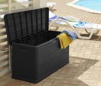 Opbergbak Toomax Antraciet Plastic 270 L - thumbnail