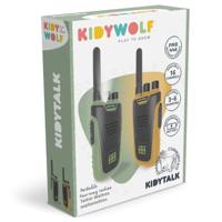 Kidytalk - Oplaadbare Walkie Talkie - KIDYWOLF groen - thumbnail