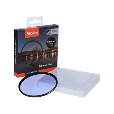 Rollei Astroklar Nachtlampje Light Pollution Filter - 55 mm rond filter stadslichtfilter, geschikt voor nachtopnames, astrofotografie van de Melkweg