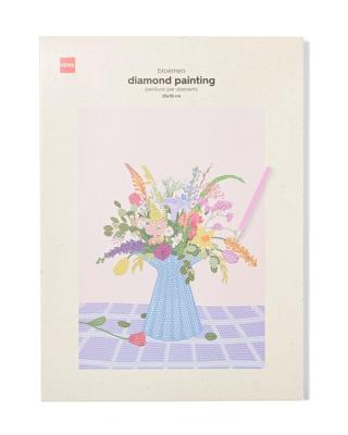 HEMA Diamond painting 30x40cm bloemen