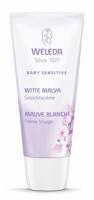 Weleda Baby witte malva sensitive gezichtscreme 50 Milliliter - thumbnail