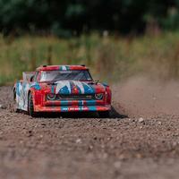 Arrma Infraction 4x4 Mega Resto Mod Truck RTR - Rood/Blauw - thumbnail