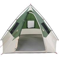 Tent met dak Anders Groen en Zwart 383 x 338 x 217 cm Polyester - thumbnail