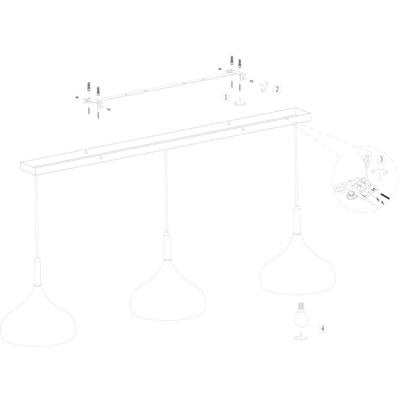 Mexlite Hanglamp 3099w wit Mexlite Hanglamp 3099w wit