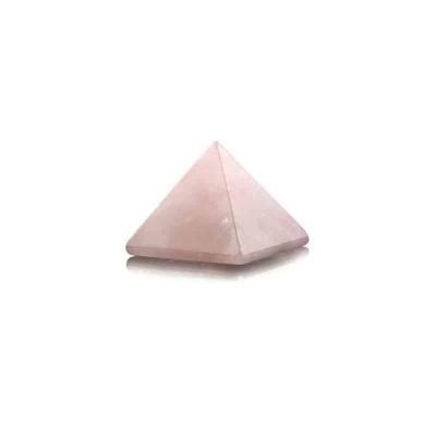 Edelsteen Piramide Roze Kwarts - 35 mm Edelsteen Piramide Roze Kwarts - 35 mm