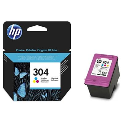Originele inkt cartridge HP 304 Tricolor (25 Stuks)