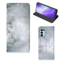 Bookcase OPPO Find X3 Lite Painting Grey - thumbnail