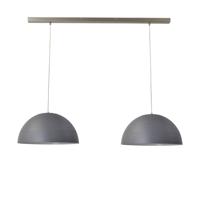 Masterlight Betongrijze eettafellampConcepto 2x35 - 2732-00-S-130-2 - thumbnail