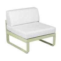 Fermob Bellevie 1-zitsmodule loungebank Willow Green - Off-White - thumbnail