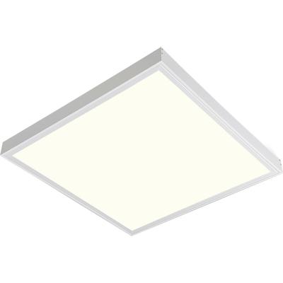 LED Paneel - Aigi Limno Slim - 60x60 - Natuurlijk Wit 4200K - 32W - Smart LED - Slimme LED - Dimbaar - Opbouw Vierkant - Mat Wit - Flikkervrij LED Paneel - Aigi Limno Slim - 60x60 - Natuurlijk Wit 4200K - 32W - Smart LED - Slimme LED - Dimbaar - Opbouw Vierkant - Mat Wit - Flikkervrij