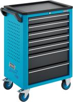 HAZET Gereedschapwagen - Assistent 176N-7 - enkel 176N-7 - L x B x H: 780 mm x 500 mm x 1018 mm - Laden, ondiep: 5× 81 x 522 x 348 mm - Laden, diep: - thumbnail