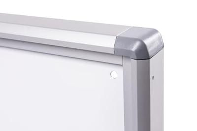 Binnenvitrine wand MAULextraslim whiteboard 2xA4 met slot Binnenvitrine wand MAULextraslim whiteboard 2xA4 met slot