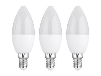 LIVARNO Set van 2 of 3 LED-lampen (3 kaarsen 4,2W E14)