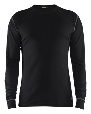 Blåkläder FR Onderhemd vlamvertragend 34981725 | Zwart | Maat 4XL - 7330509537060