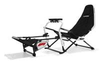 SimRacing opklapbare cockpit - PLAYSEAT Challenge DD - F1 Editie - Wit en zwart - thumbnail