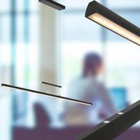 Steinhauer Zwarte hanglampProfilo in hoogte verstelbaar - 3317ZW - thumbnail