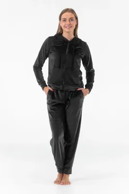 Gaubert dames huispak Fleece - Loungeset - Vrouwen warm pyjama pak - loungewear dames