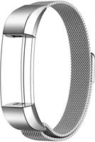 FitBit Alta HR Milanese bandje - Maat: Small - Zilver - thumbnail
