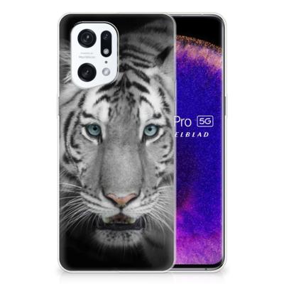 OPPO Find X5 Pro | TPU Hoesje | Tijger OPPO Find X5 Pro | TPU Hoesje | Tijger