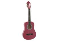 DIMAVERY AC-303 Classical Guitar 1/2, pink - thumbnail
