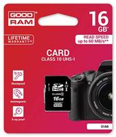 GOODRAM SDHC 16GB CL10 UHS-I - thumbnail
