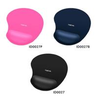 LogiLink ID0027 Muismat met polssteun Ergonomisch Zwart (b x h x d) 195 x 3 x 230 mm - thumbnail