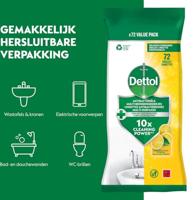 Dettol Dettol Reinigingsdoekjes Power & Fresh Citrus 80 stuks - thumbnail