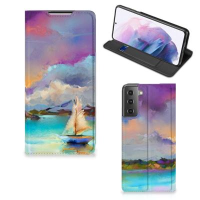 Bookcase Samsung Galaxy S21 Plus Boat Bookcase Samsung Galaxy S21 Plus Boat