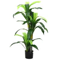 Kunstboom Dracaena 36 bladeren 120 cm groen - thumbnail