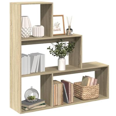 Kamerscherm / boekenkast 123x29x123 cm hout sonoma eiken Kamerscherm / boekenkast 123x29x123 cm hout sonoma eiken