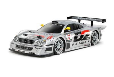 Tamiya 1:10 RC auto Elektro Straatmodel MB CLK-GT-R 1997 4WD Bouwpakket TC-01 Tamiya 1:10 RC auto Elektro Straatmodel MB CLK-GT-R 1997 4WD Bouwpakket TC-01
