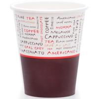 Drinkbeker uit karton, 230 ml, diameter 80 mm, pak van 1000 stuks - thumbnail