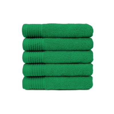 The One Badhanddoek 450 gram 70x140 Groen (5 stuks)