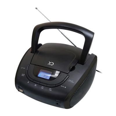 XD XDUSB918PBLK CD-speler draagbare cd-speler zwart
