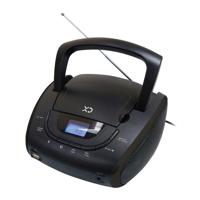 XD XDUSB918PBLK CD-speler draagbare cd-speler zwart - thumbnail
