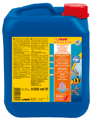 Sera phosvec·clear 5L - Waterklaring & Algenpreventie voor Helder Aquariumwater