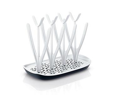 Afdruiprek voor flesjes Philips AVENT wit Afdruiprek voor flesjes Philips AVENT wit