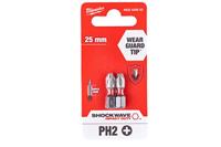 Milwaukee Accessoires Shockwave Gen II PH2 25mm 2stuks - 4932430852 - thumbnail