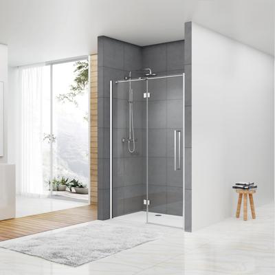 Nisdeur Van Rijn ST05 Draaideur Met Vaste Wand 110x200 cm 8 mm Chroom van Rijn