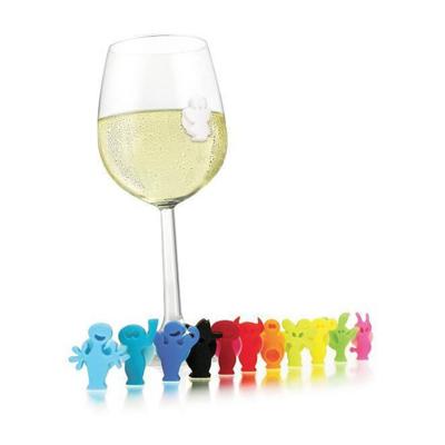 Vacu Vin glass markers party people Vacu Vin glass markers party people