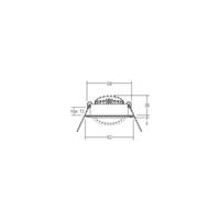 Brumberg 40363153 40363153 LED-inbouwlamp LED 6 W Nikkel - thumbnail