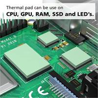 Akasa AK-TT140-01 onderdeel & accessoire voor computerkoelsystemen Thermisch pad - thumbnail
