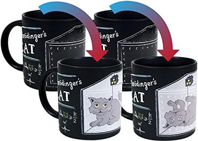 UPG Mokkenset - Schrödingers Kat (Set van 2) UPG Mokkenset - Schrödingers Kat (Set van 2)