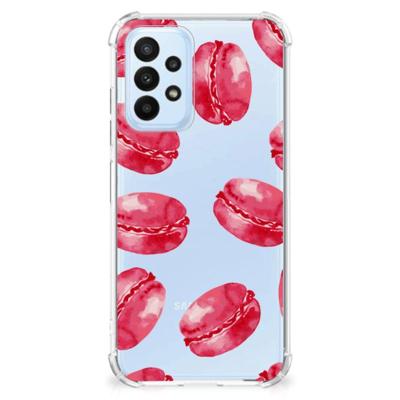 Samsung Galaxy A23 Beschermhoes Pink Macarons Samsung Galaxy A23 Beschermhoes Pink Macarons