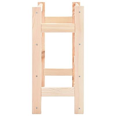 Wijnrek voor 16 flessen grenenhout