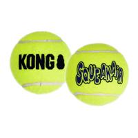 Kong hond Squeakair met piep small, net à 3 tennisballen (Ø 5 cm) - thumbnail