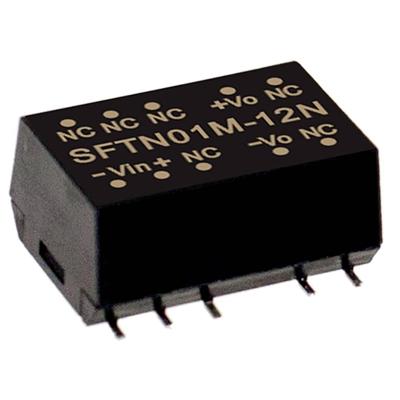 MEAN WELL SFTN01M-15N DC/DC-converter, SMD 67 mA 1 W Aantal uitgangen: 1 x Inhoud 1 stuk(s)