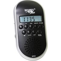 Security Plus Fiets Radio BR 28, zwart, 20 x 15 x 7 cm - thumbnail