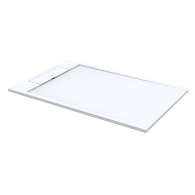 Douchebak Best Design Decent 180x90x4.5 cm Solid Surface Mat Wit